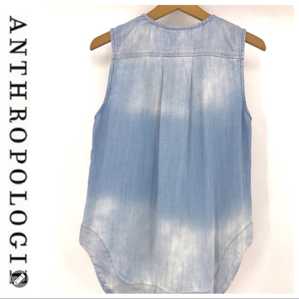 πSALEπ Anthropologie Cloth & Stone Rope Lace Top - Picture 2 of 6